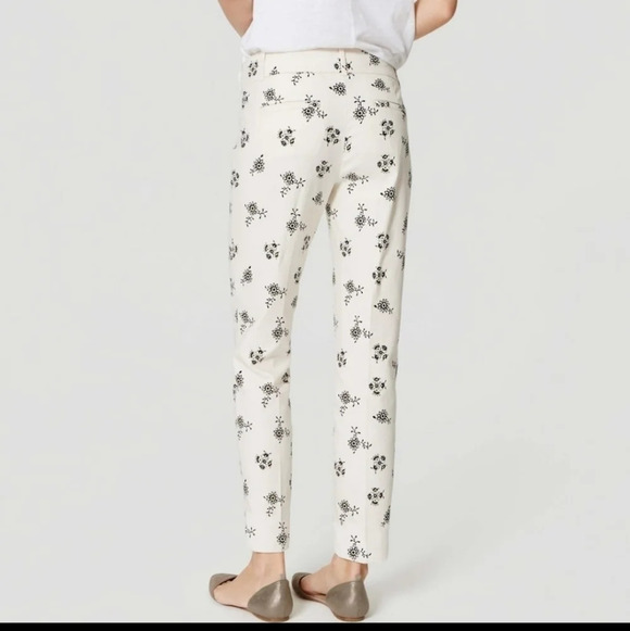 Loft Marisa Meadow Floral Riveria Pant - Picture 2 of 7
